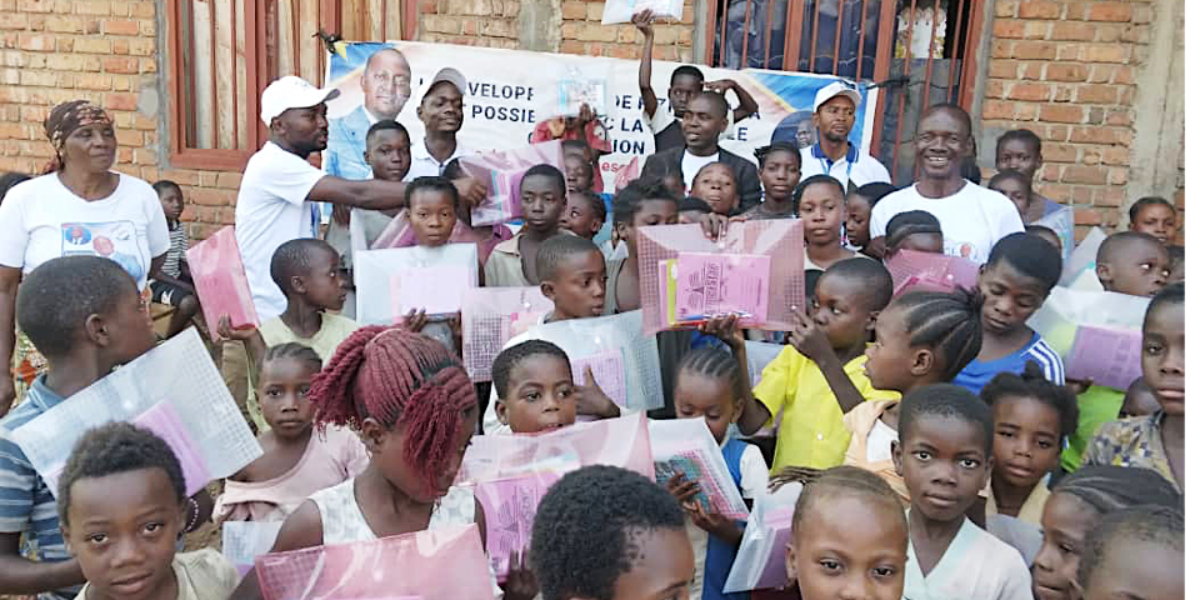 La Fondation DAL soutient l’éducation à Fizi : Plus de 500 élèves bénéficient de kits scolaires
